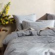 Springsteen Blue Quilt Cover Set by Linen House For Sale