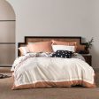 Vivienne Quilt Cover Set Brandy by Linen House Online