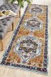 Babylon 201 Runner Rug (Rust) by Rug Culture Fashion