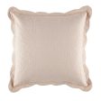 Lucinda Soft Blush Square Filled Cushion 43 x 43cm by Bianca Online now