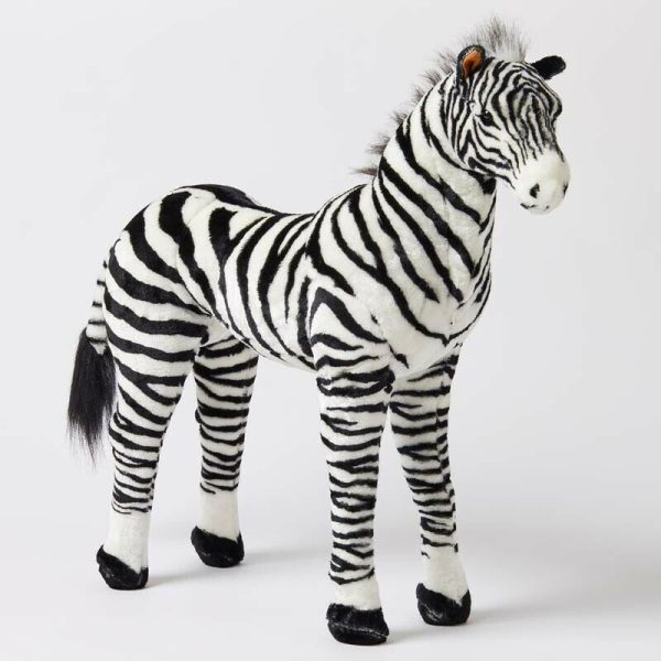 Large Standing Zebra by Jiggle & Giggle Supply