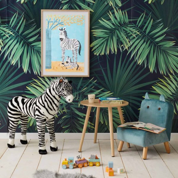 Large Standing Zebra by Jiggle & Giggle Supply