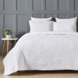 Private collection Limited Edition Coverlet Crushed White on Sale