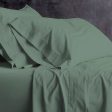 Park Avenue European Vintage Washed Cotton Sheet Sets FERN For Sale