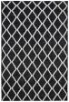 Huxley Rug (Black) by Rug Culture Fashion