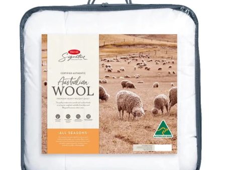 Tontine Signature Series Washable Australian Wool Quilt - All Seasons Online Hot Sale