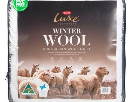 Tontine Luxe Australian Washable Winter Wool Quilt Discount