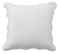 Cordelia White European Pillowcase by Bianca Online