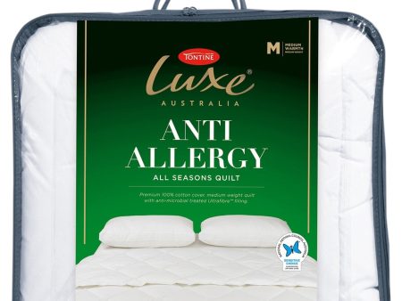 Tontine Luxe Anti Allergy Sensitive All Seasons Quilt Online now