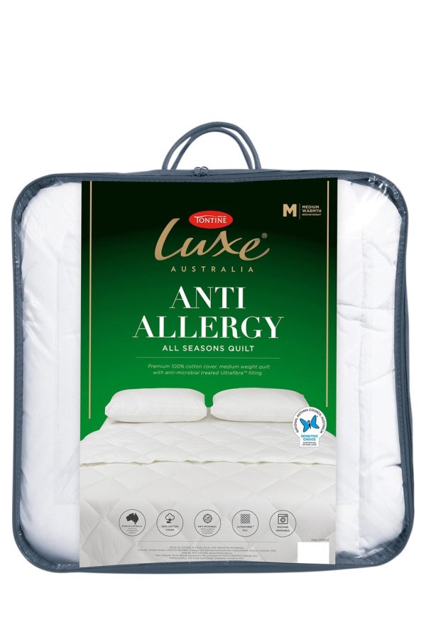 Tontine Luxe Anti Allergy Sensitive All Seasons Quilt Online now