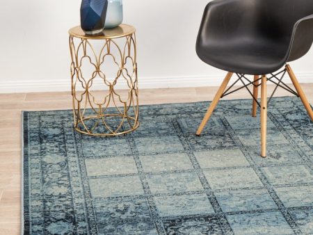 Calypso 6106 Rug (Blue) by Rug Culture For Cheap