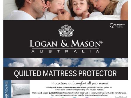 Quilted Mattress Protector by Logan & Mason Fashion