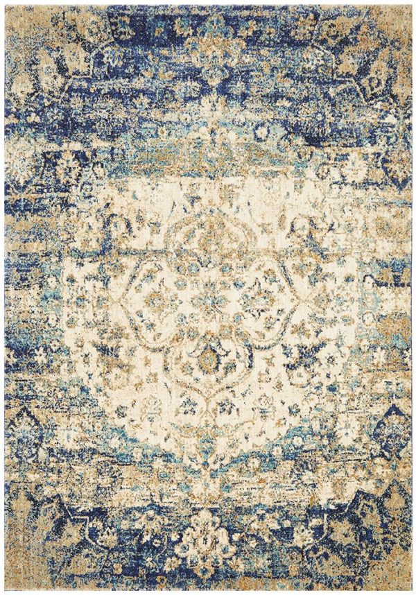 Anastasia 252 Rug (Blue) by Rug Culture on Sale