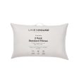 Everyday Washable Standard 2 Pack Pillow Pair 600gsm by Linen House Discount