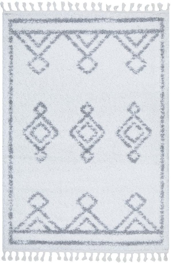 Casablanca Temara Rug (White) by Rug Culture For Sale