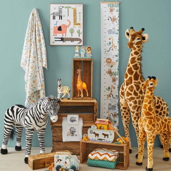 Large Standing Zebra by Jiggle & Giggle Supply