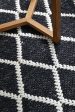 Huxley Rug (Black) by Rug Culture Fashion