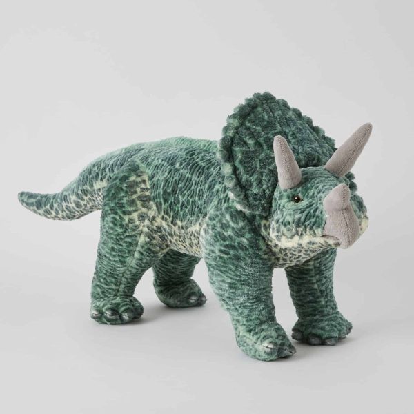 Large Standing Dino Triceratops by Jiggle & Giggle Cheap