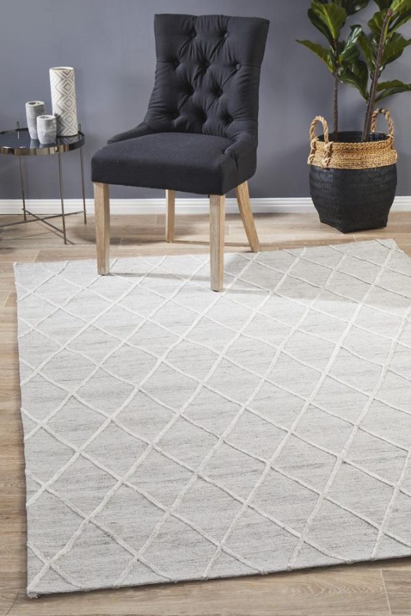 Visions 5051 Rug (Silver) by Rug Culture on Sale