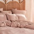 Nara Bamboo Cotton CLAY Quilt Cover Set by Linen House Online Hot Sale