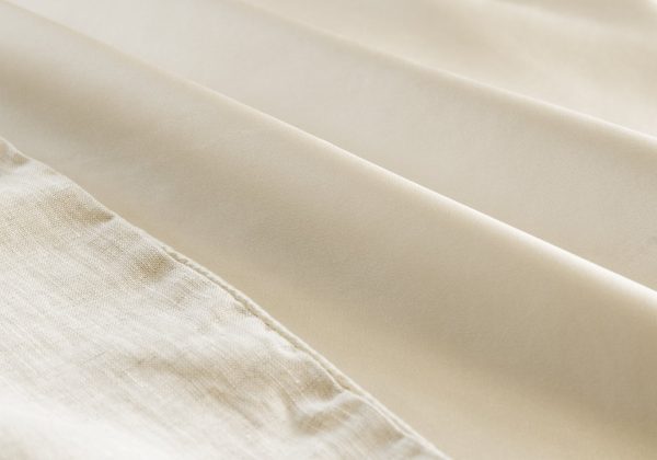 Silk   Linen Reversible Pillowcase LINEN by Ardor Online Sale