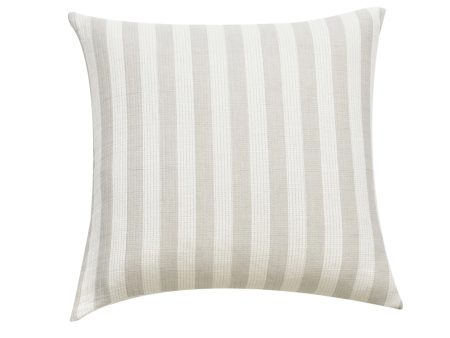 Woden Stone European Pillowcase by Bianca For Sale