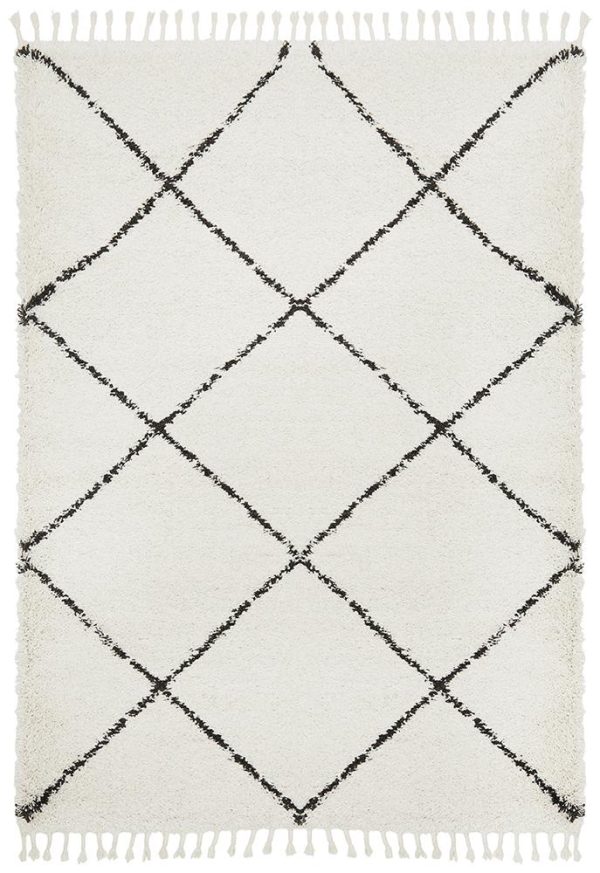 Saffron 22 Rug (White) by Rug Culture Fashion