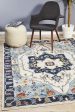 Babylon 201 Rug (Blue) by Rug Culture Hot on Sale