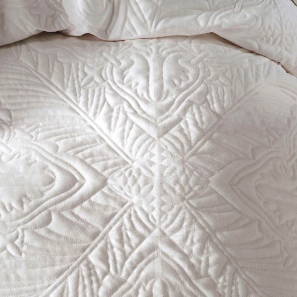 Isadora Quilt Cover Set Sugar by Linen House Online Sale