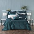 Dynasty Teal Coverlet Set Queen King by Bianca Online