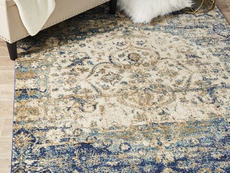 Anastasia 252 Rug (Blue) by Rug Culture on Sale