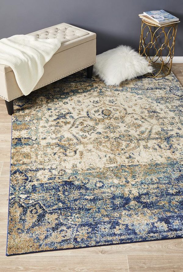 Anastasia 252 Rug (Blue) by Rug Culture on Sale