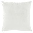 Vivid Ivory Coordinates Velvet European Pillowcase by Bianca For Discount