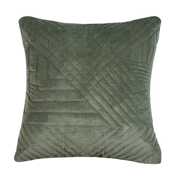 Bianca Samatra European Pillowcase Olive on Sale