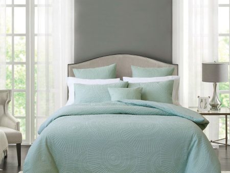 Byron Sage Quilt Cover Set by Bianca Discount