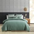 Jasper Green Quilt Cover Set by Bianca Hot on Sale