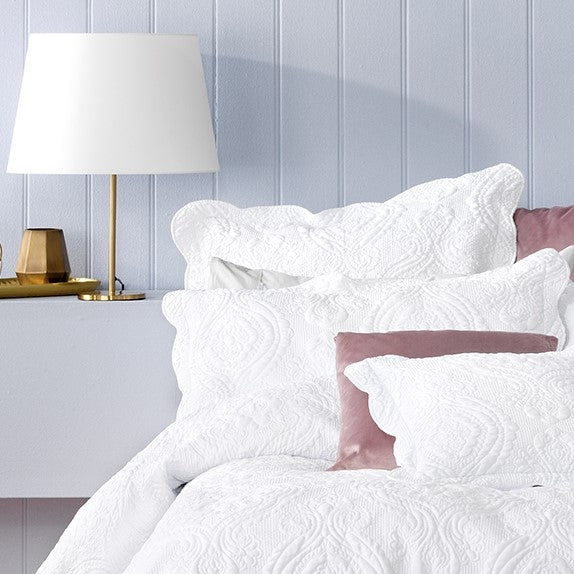 Cordelia White Bedspread Set by Bianca Sale