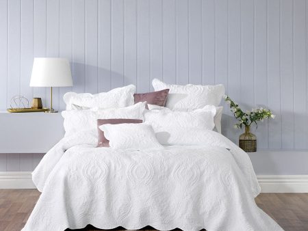 Cordelia White Bedspread Set by Bianca Sale