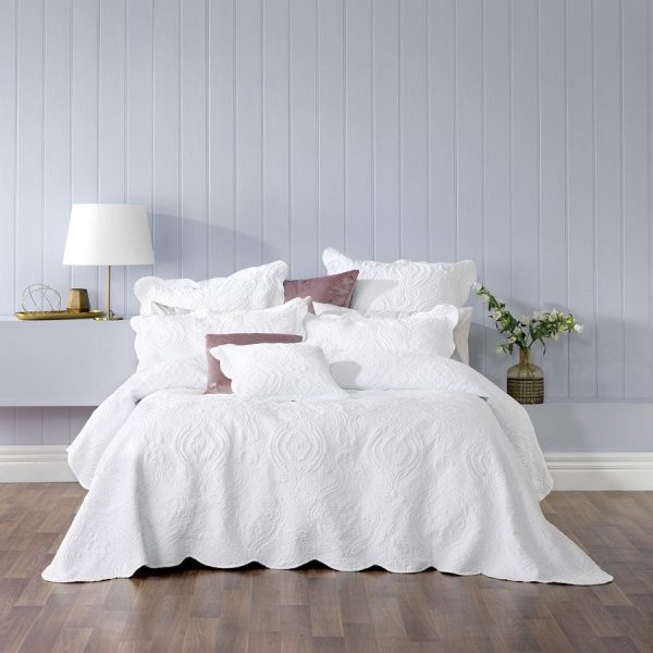 Cordelia White Bedspread Set by Bianca Sale