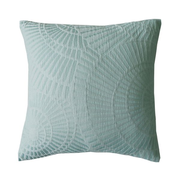 Byron Sage Cushion 43 x 43cm by Bianca Online Hot Sale