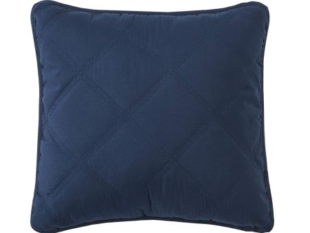 Barclay Navy 43x43cm Filled Cushion by Bianca Online