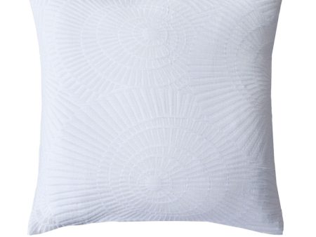 Byron White European Pillowcase by Bianca Supply