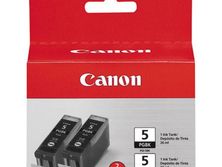 Canon PGI-5BK 2 Black Ink Cartridge (PGI5BK) - 0628B009 Fashion