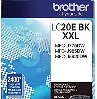 Brother LC20E Extra High Yield Black  Ink Cartridge For Cheap