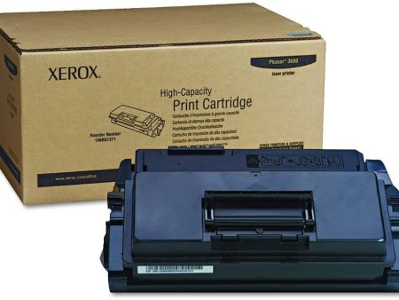 Genuine Xerox Phaser 3600 High-Yield Black Laser Toner Cartridge, 106R01371 Cheap