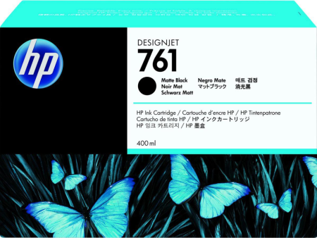 HP 761 400mL (CM991A) Matte Black Ink Cartridge Sale