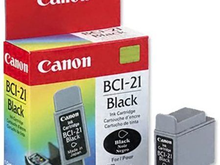 Original Canon BCI-21 Black Ink Cartridges Supply