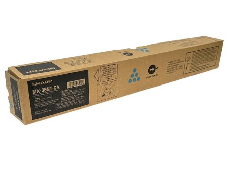 Sharp MX-36NT-CA Cyan Toner Cartridge Fashion