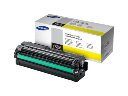 Samsung  Y506L High Yield Yellow Toner Cartridge, CLT-Y506L Online