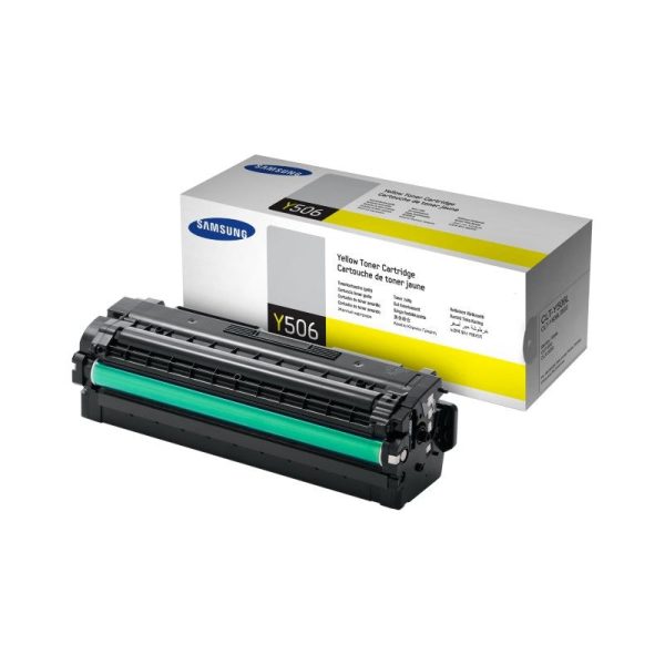 Samsung  Y506L High Yield Yellow Toner Cartridge, CLT-Y506L Online